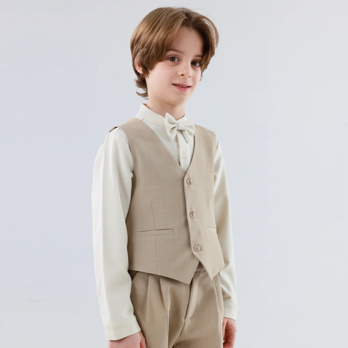 Solid Waistcoat For Boys