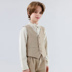 Solid Waistcoat For Boys