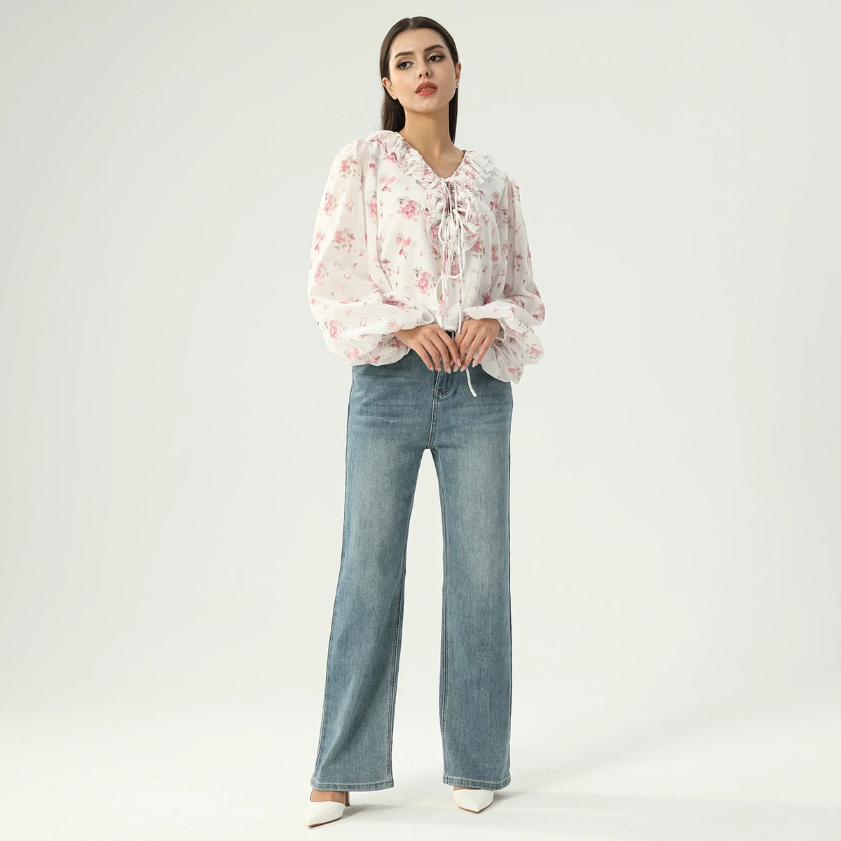 بنطال جينز كاجوال للنساء