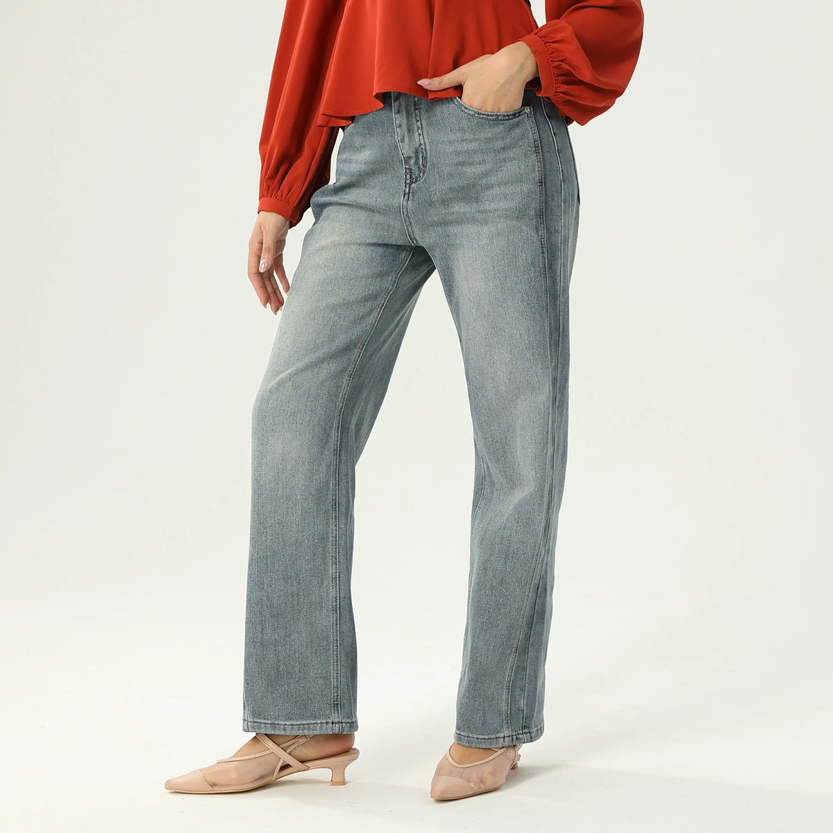 بنطال جينز كاجوال للنساء