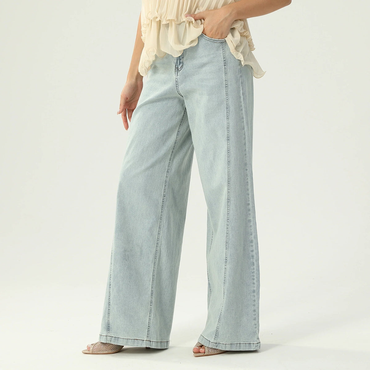 بنطال جينز كاجوال للنساء