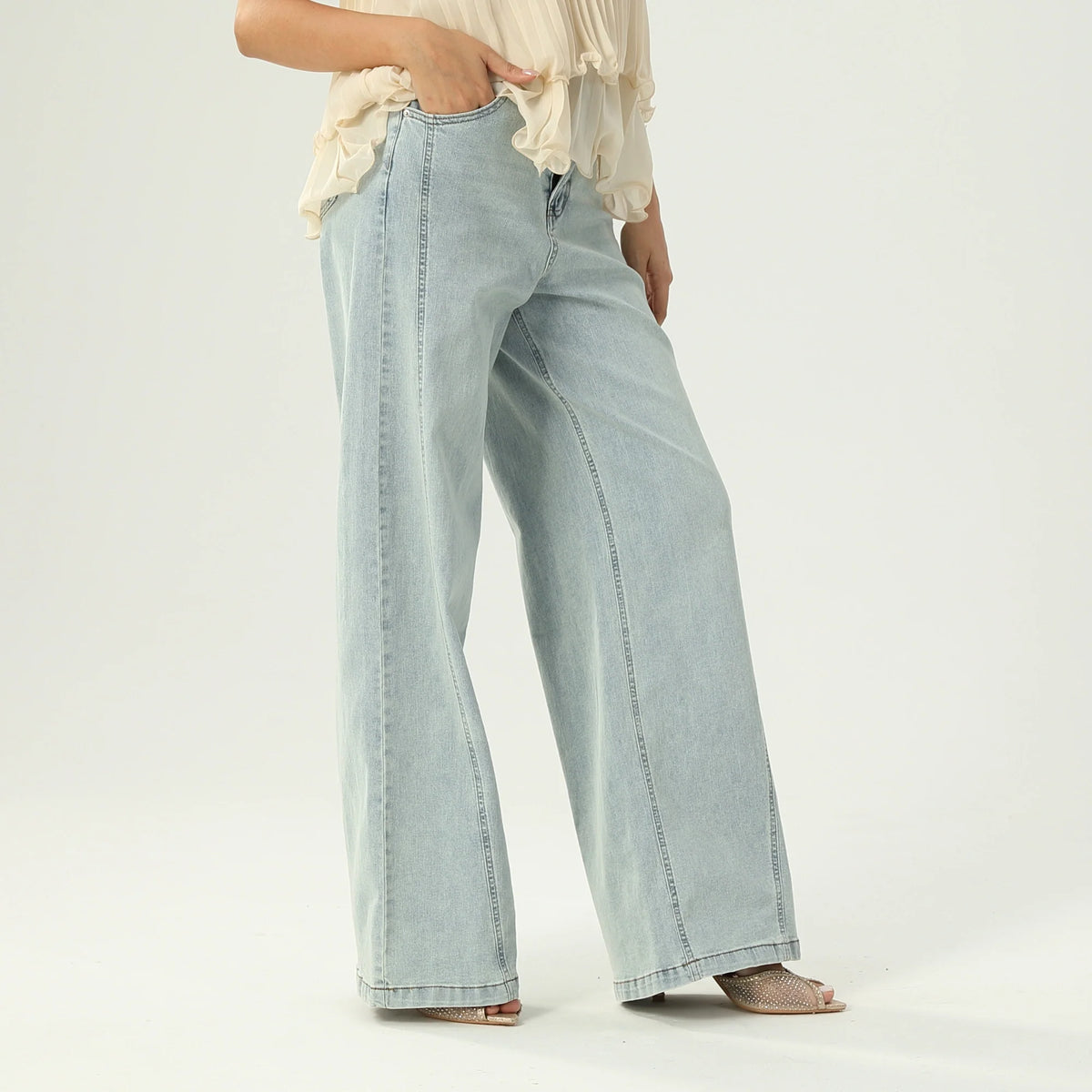 بنطال جينز كاجوال للنساء