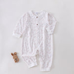 رومبير مزين بزهور للمواليد البنات