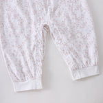 رومبير مزين بزهور للمواليد البنات