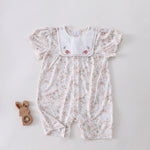 Floral Romper For Baby girl