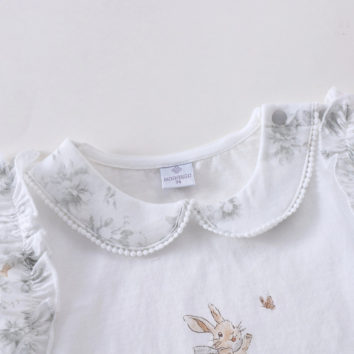 طقم سادة قطعتين للبنات المواليد