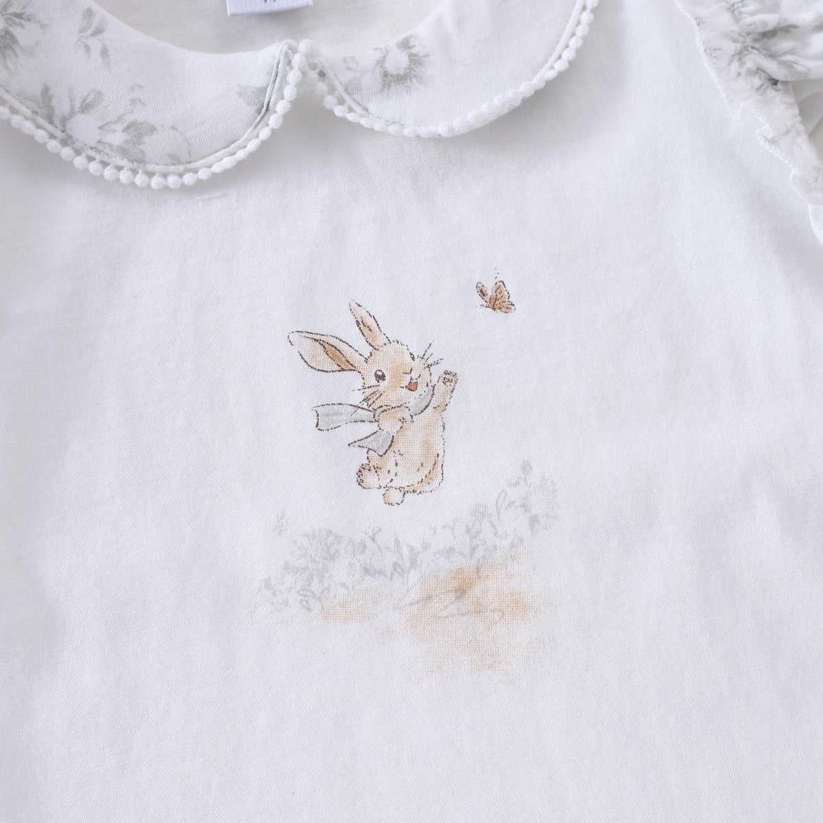 طقم سادة قطعتين للبنات المواليد