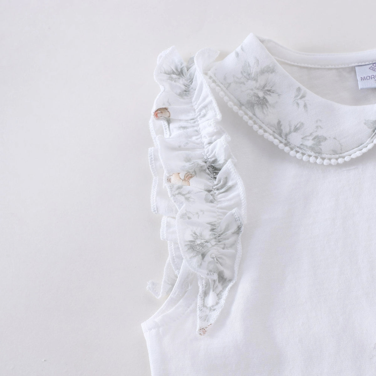 طقم سادة قطعتين للبنات المواليد