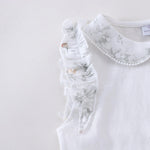 طقم سادة قطعتين للبنات المواليد