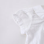 طقم سادة قطعتين للبنات المواليد