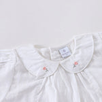 طقم سادة قطعتين للبنات المواليد