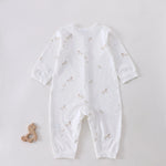 Printed Pajama Romper For Baby boy