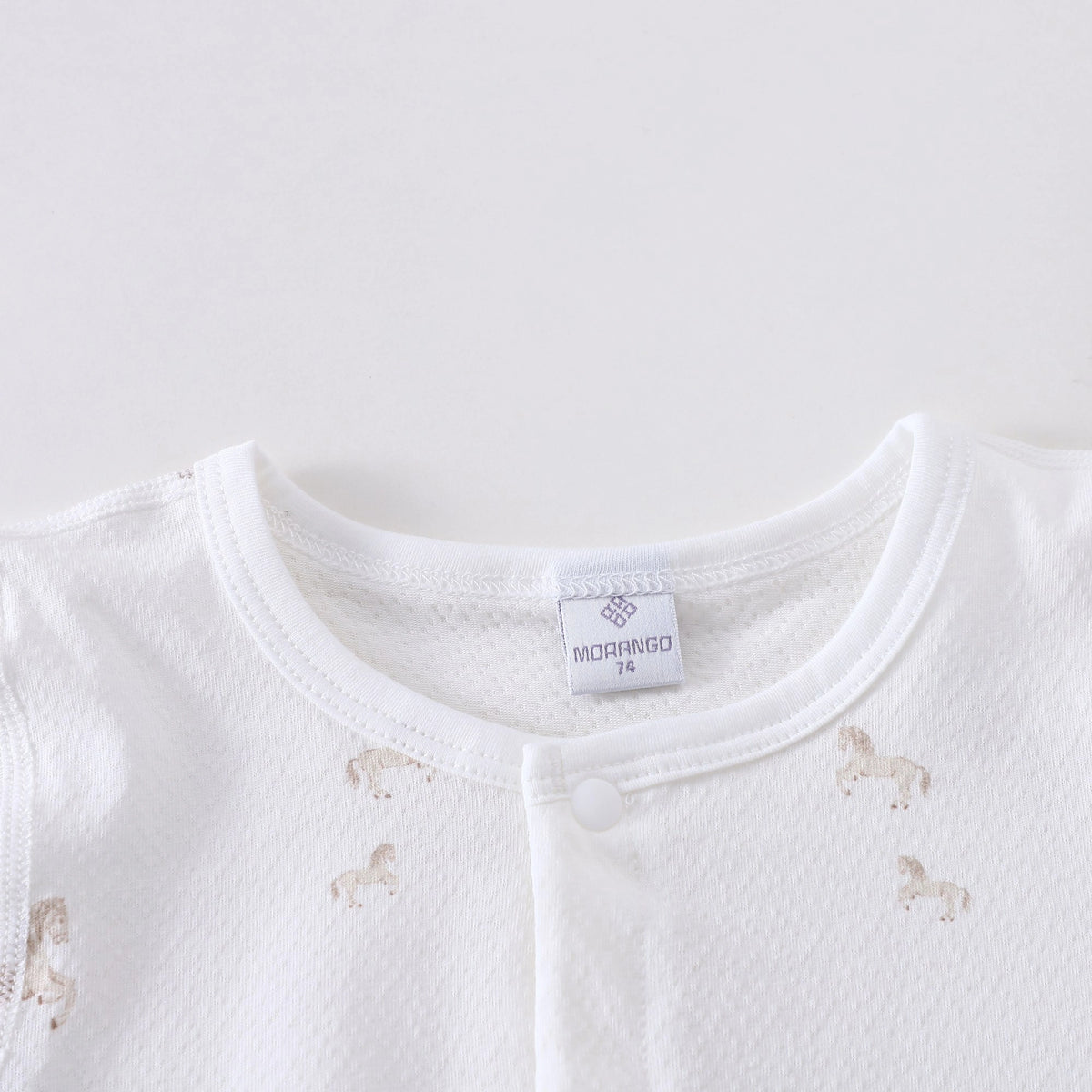 Printed Pajama Romper For Baby boy