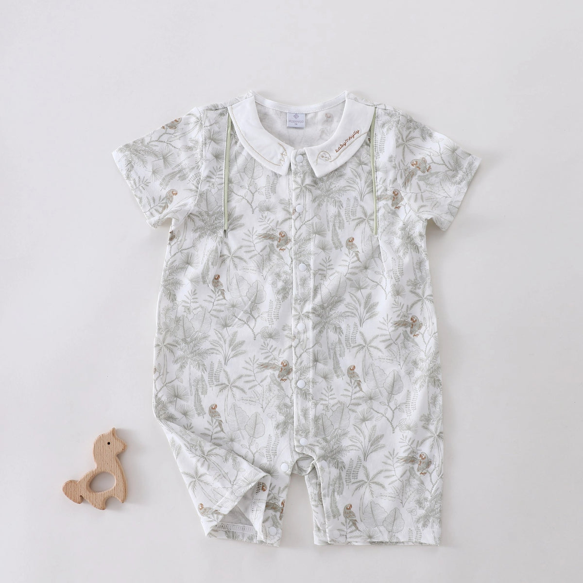 Printed Romper For Baby boy