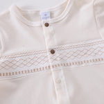 Embroidery Romper For Baby boy