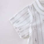 Printed Romper For Baby boy