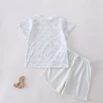 Plain Pajama Set-2Pc For Baby boy