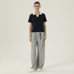 بولوشيرت نسائي بألوان متداخلة