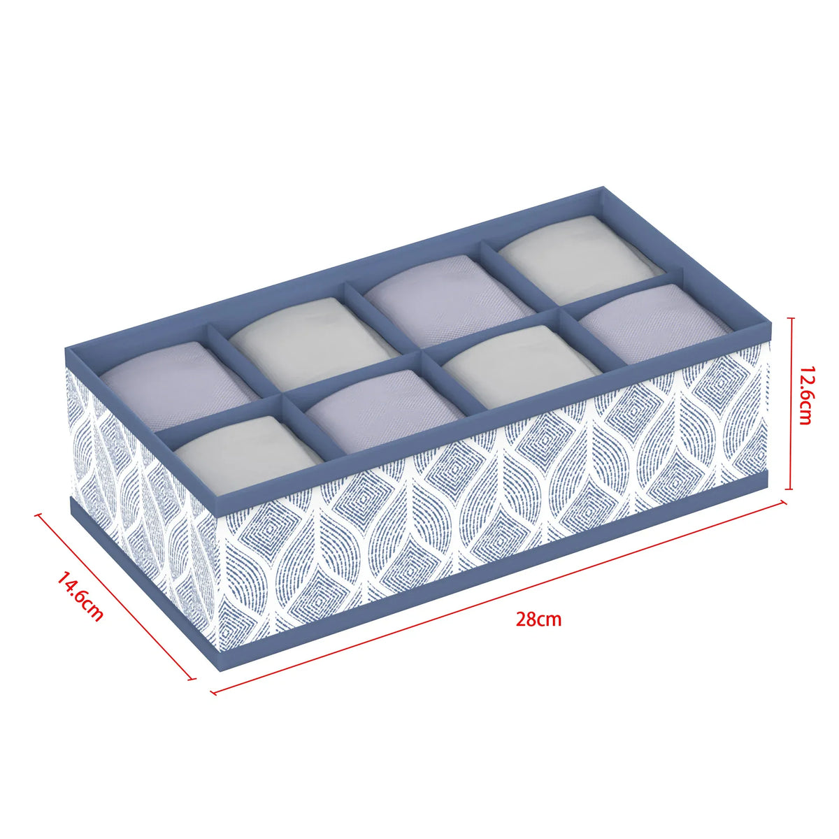 Sock Organizer- 8 Grid Image