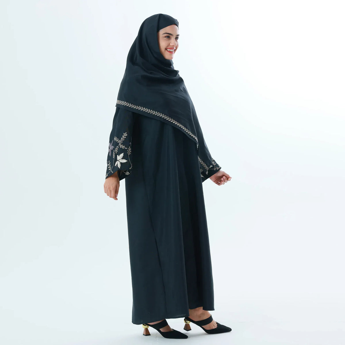 Leaves Abaya for Women Image