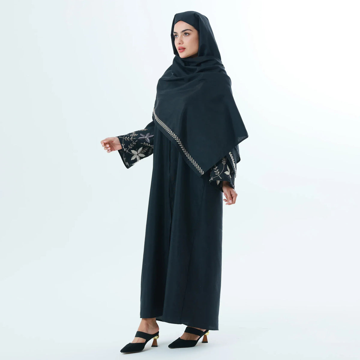Leaves Abaya for Women Image