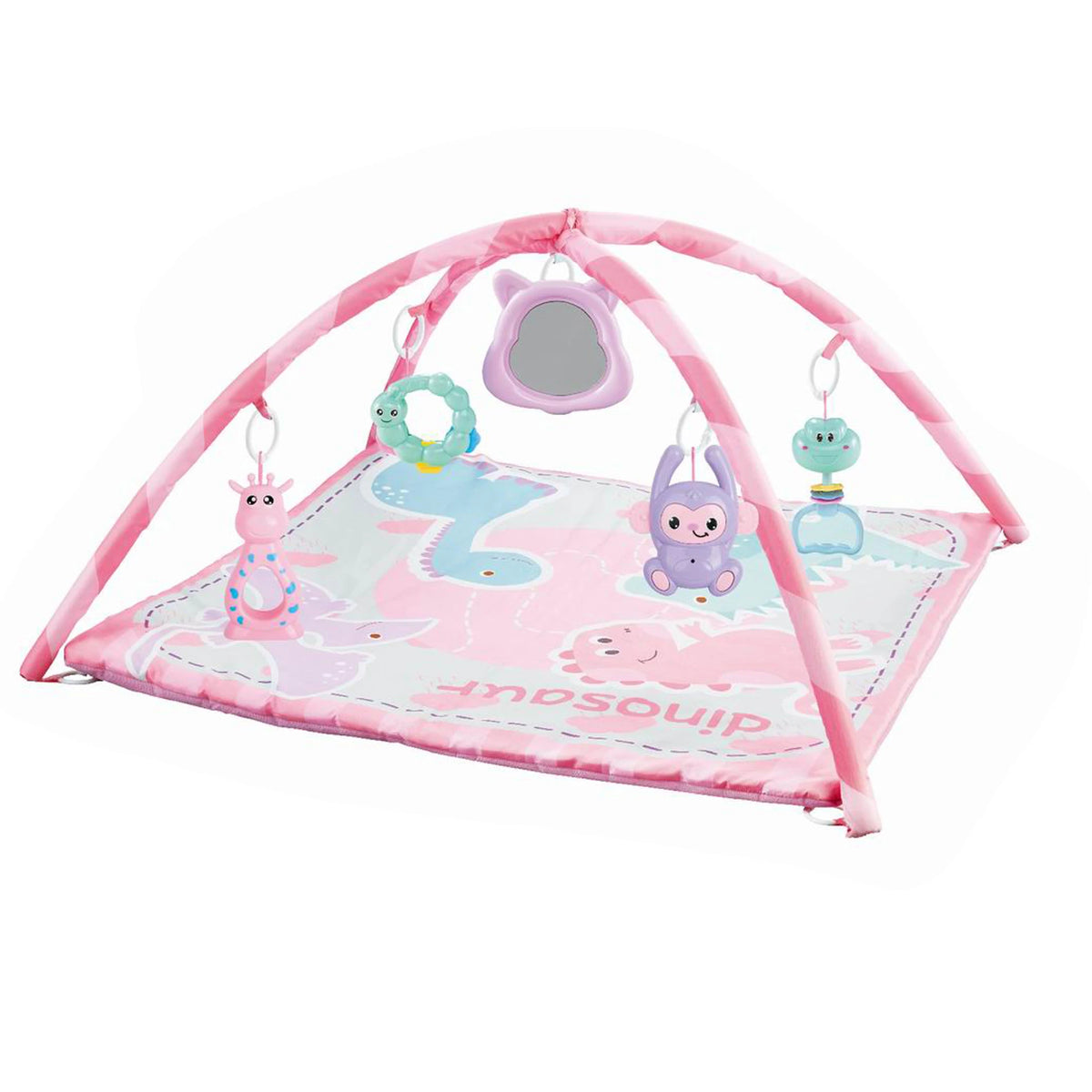 0M Pink Baby Playgym Set for Unisex Image