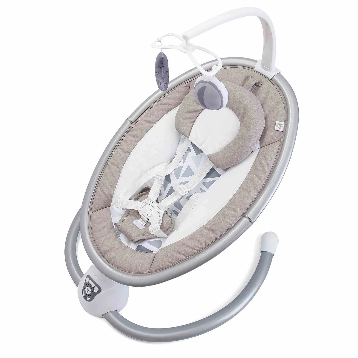 Sound-activated rocking seat with safety belt Image