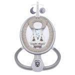 Free Gray Sound-activated rocking seat with safety belt Image