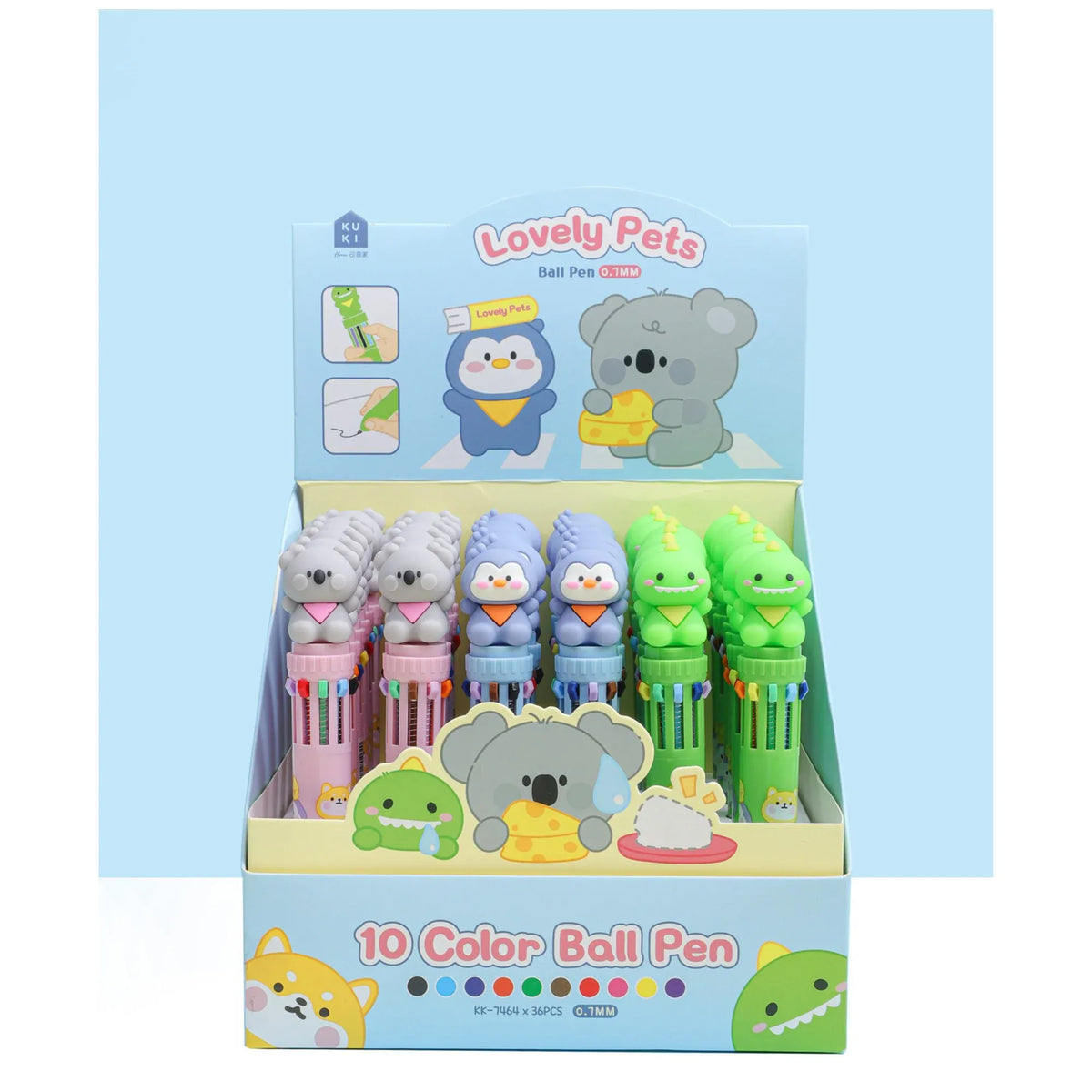 Free Multicolor Ball Pen Image