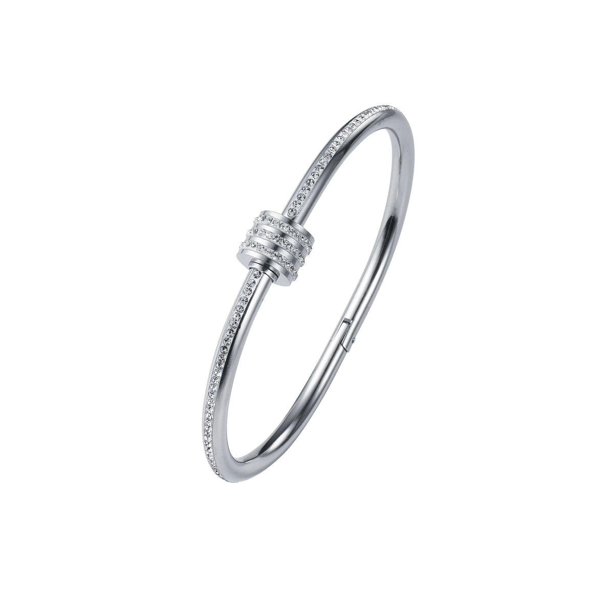 Free Silver Bangle for Women Image