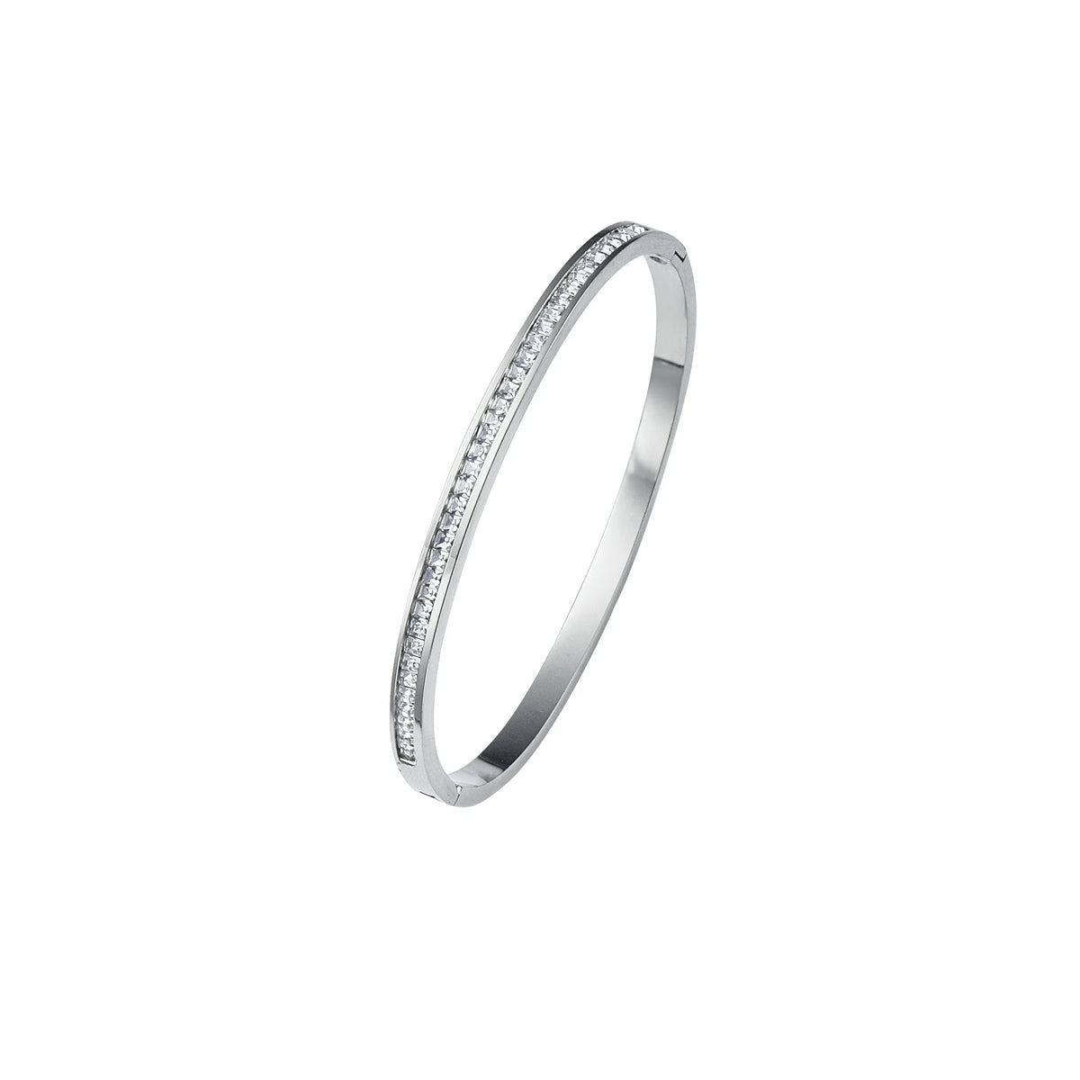 Free Silver Bangle for Women Image