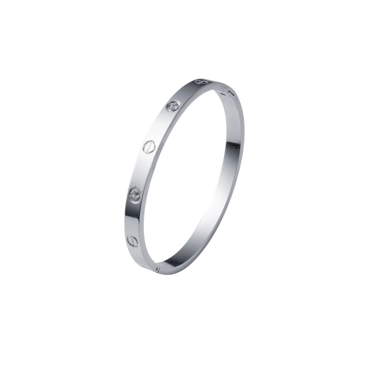 Free Silver Bangle for Women Image