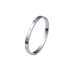 Free Silver Bangle for Women Image