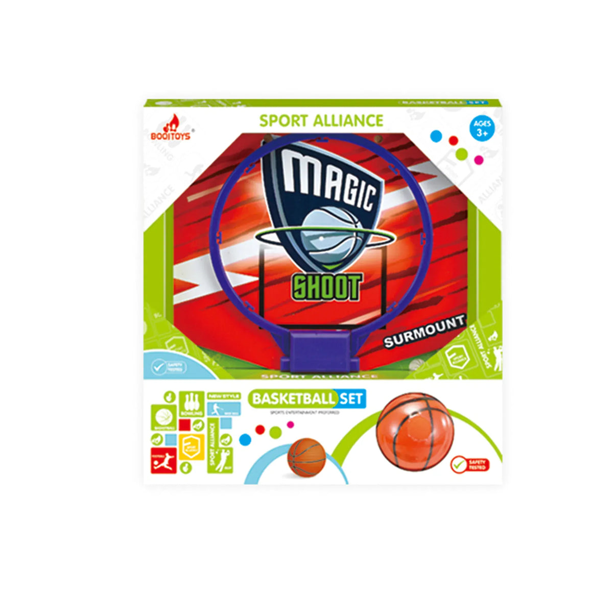 3Y Multicolor Basketball Game for Boys Image