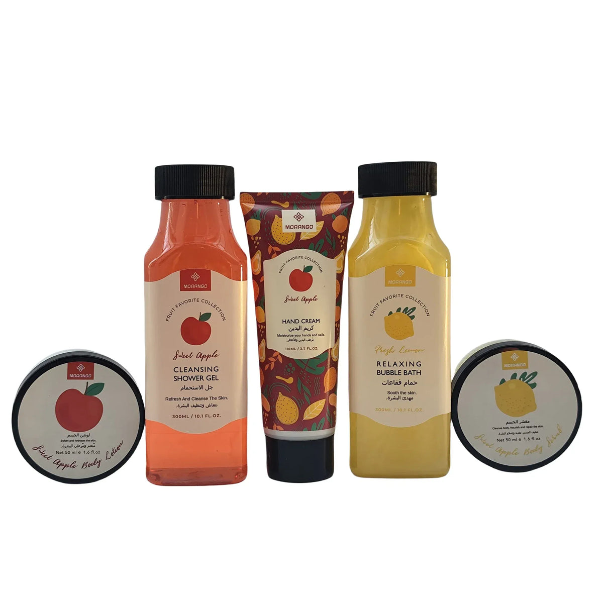 Free Fruit Apple & Lemon Bath Gift Set for Unisex Image