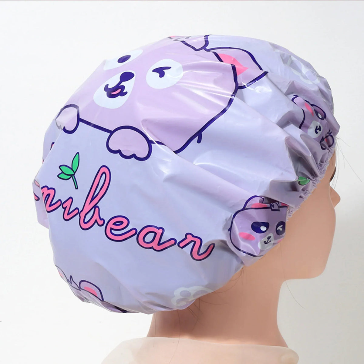 Free Purple Bathing Cap For Women Image