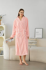 S M Pink Bathrobe for Unisex Image