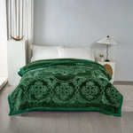 Free Dark Green 2Ply Cloud Blanket Image