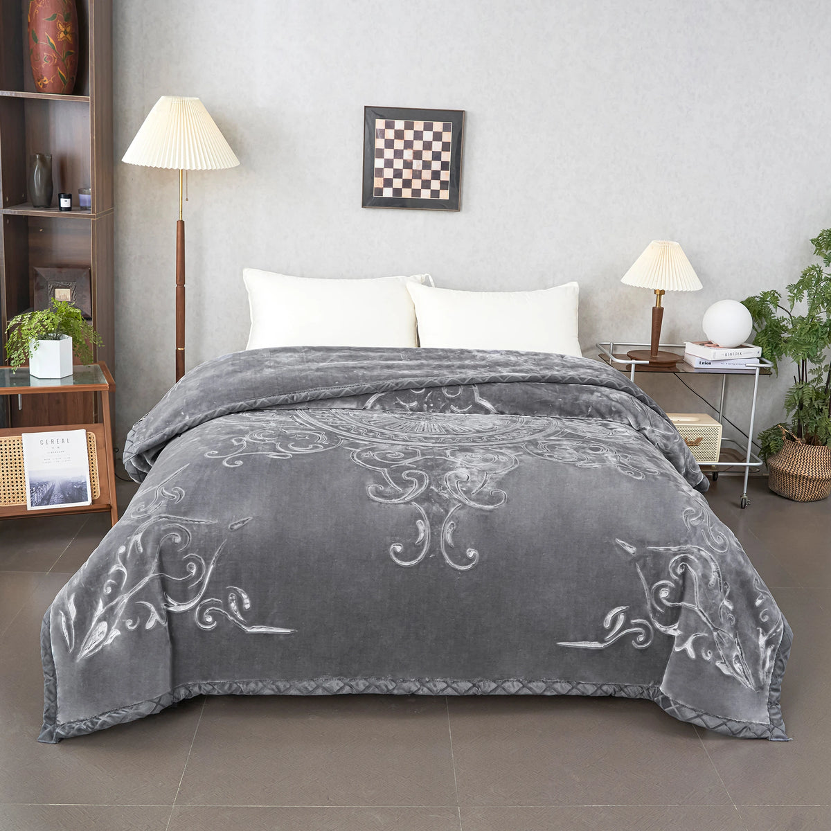 Free Gray 2Ply Cloud Blanket Image