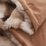 Luxury Double-Sided Faux Fur Winter Blanket Image