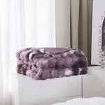Luxury Double-Sided Faux Fur Winter Blanket Image