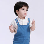 Off White Plain Blouse for Baby Boy Image