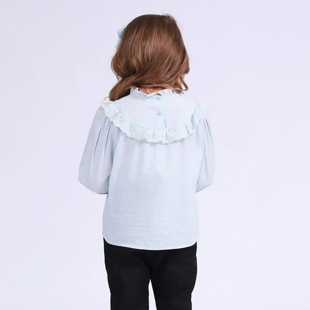 Laced Blouse for Girls Image