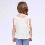 Jacquard Blouse for Girls Image