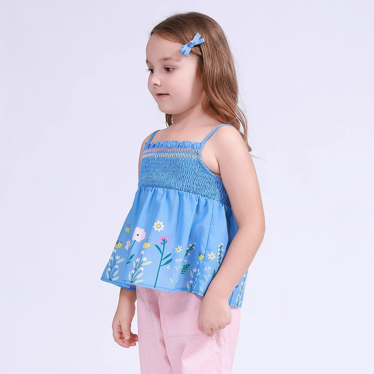 Floral Blouse for Girls Image