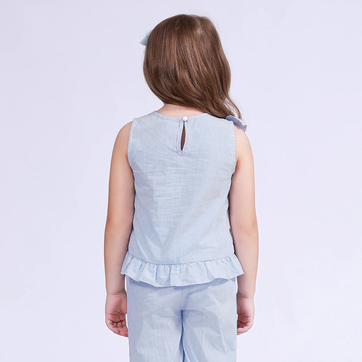 Striped Blouse for Girls Image