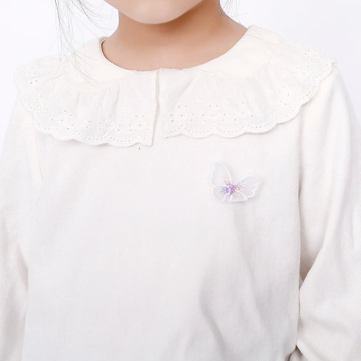 Casual Floral Blouse for Girls Image