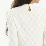 Elegant Checked Blouse for Women Image