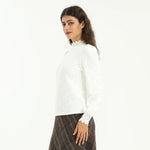 Elegant Jacquard Blouse for Women Image