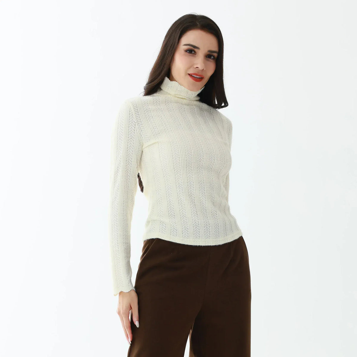 Elegant Jacquard Blouse for Women Image